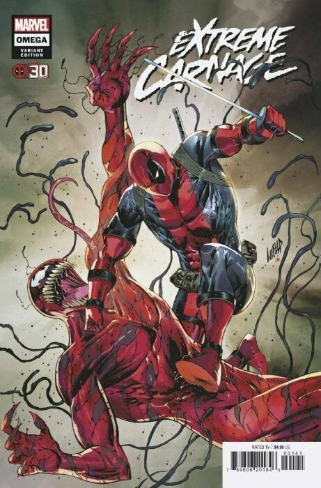 EXTREME CARNAGE OMEGA #1 ONE SHOT THREE COVERS SET NM.
