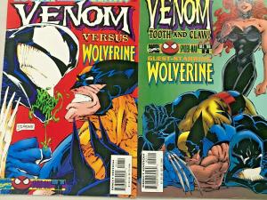VENOM TOOTH & CLAW#1-3 VF/NM LOT 1996 MARVEL COMICS
