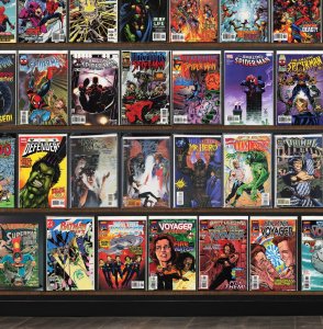 Huge Lot 130+ Comics with The Question, X-Men, Star Trek: Voyager & More!