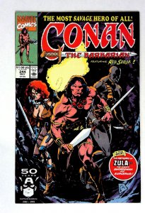 Conan The Barbarian #244 (1991) NM- Conan Marvel
