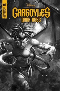 Gargoyles: Dark Ages #1J VF/NM ; Dynamite | 1:10 Variant Clayton Crain Disney