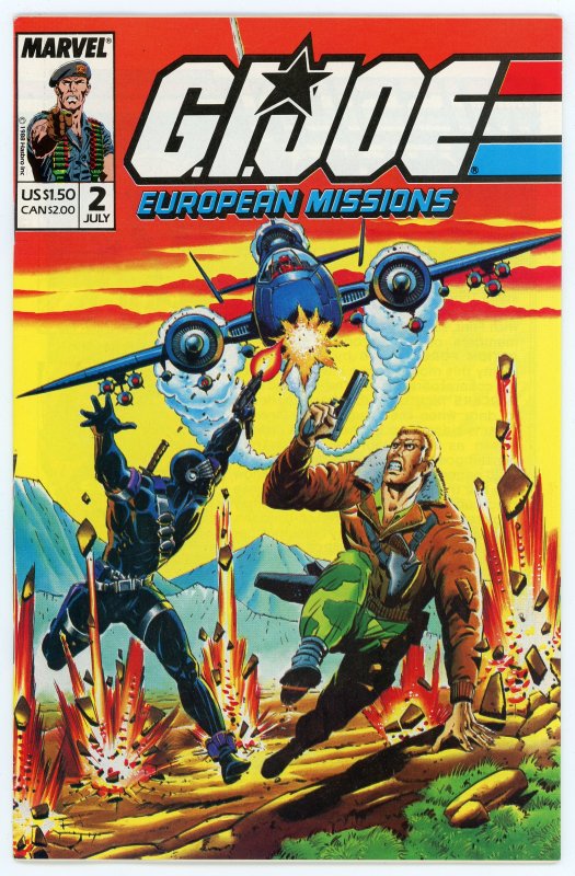 G.I. Joe European Missions #2 Simon Furman Geoff Senior w/ Poster NM-