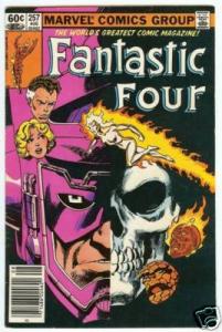 Fantastic Four #257 Marvel Comics 1983 Fn+