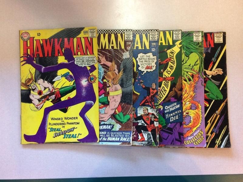 Hawkman 1st Series 6 Book Lot 5 14 15 25 26 22