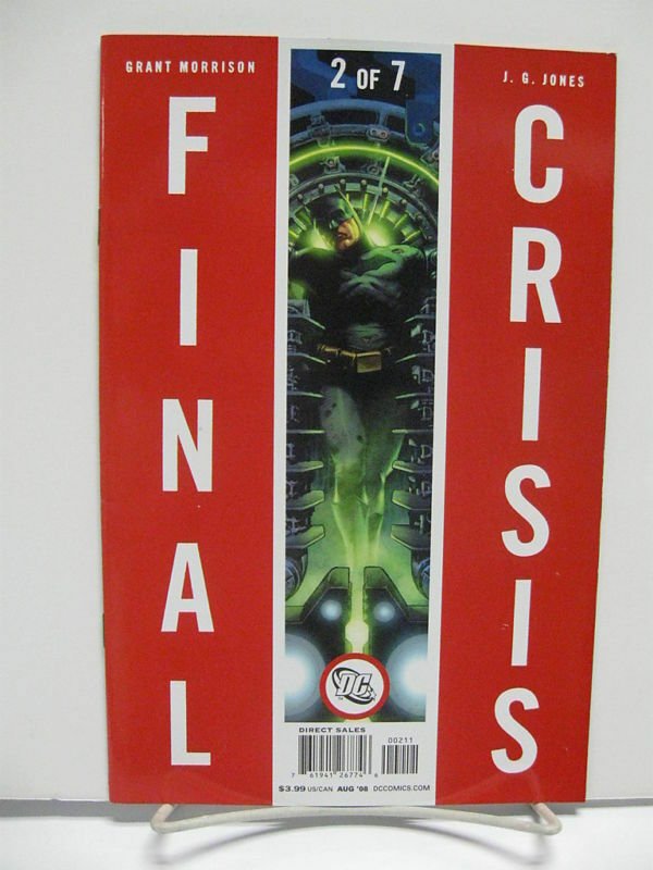 *Final Crisis BIG LOT (21 books, $85+ cover, Grant Morrison/Jones)