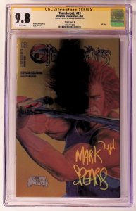 Thundercats #13 (2025) CGC SS 9.8 Variant X, Signed and Sketch by Mark Spears!