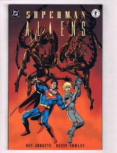 Superman Aliens # 2 VF/NM DC Dark Horse Comic Book Batman Predator Flash TW13