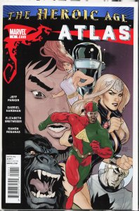 Atlas #1 (2010) Agents of Atlas