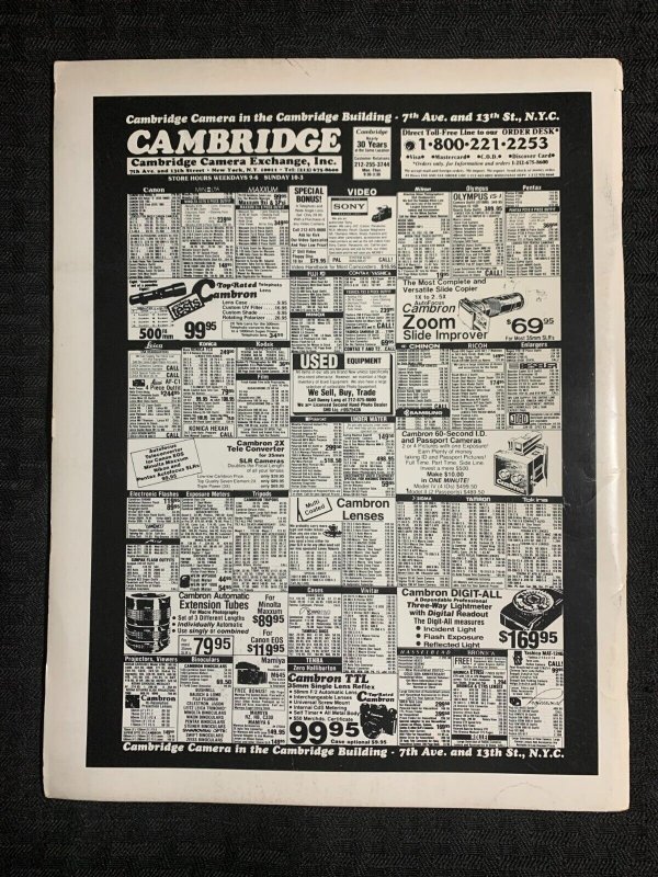 1992 STRIP ADVENTURE FANZINE #1 FN- 5.5 Phantom / Tarzan / Mandrake