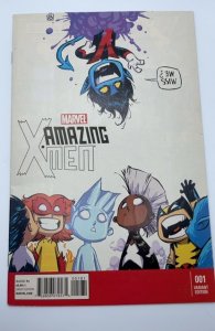 Amazing X-Men #1 Marvel Babies Variant by Skottie Young (2014)