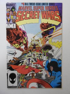 Marvel Super Heroes Secret Wars #9 (1985) VF Condition!