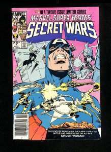 Marvel Super-Heroes Secret Wars #7 1st New Spider-Woman!