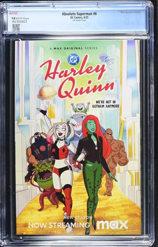 ABSOLUTE SUPERMAN #6 DC COMICS 2025 PUPPETEER LEE VARIANT CGC 9.8 NM