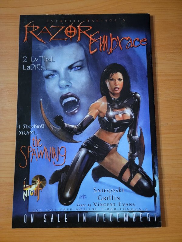 Darque Razor #1 ~ VERY FINE - NEAR MINT NM ~ 1997 London Night Comics