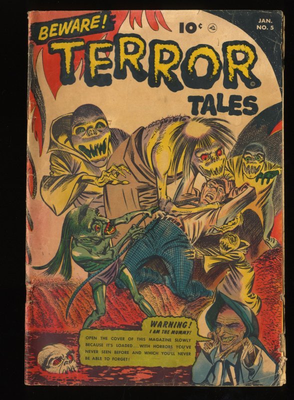 Beware! Terror Tales #5 GD+ 2.5