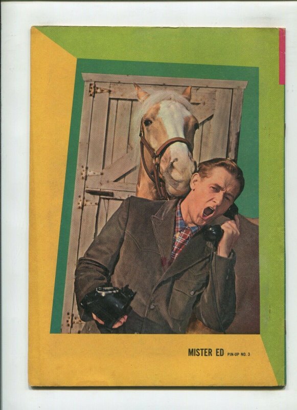 MISTER ED, THE TALKING HORSE #3 (6.5) PHOTO COVER!! 1963