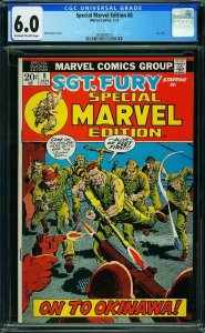 Special Marvel Edition #8 (1973) CGC 6.0 FN