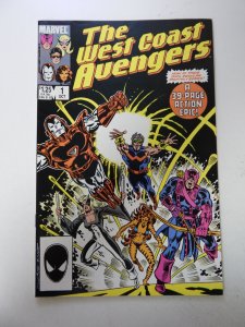 West Coast Avengers #1 (1985) VF+ condition