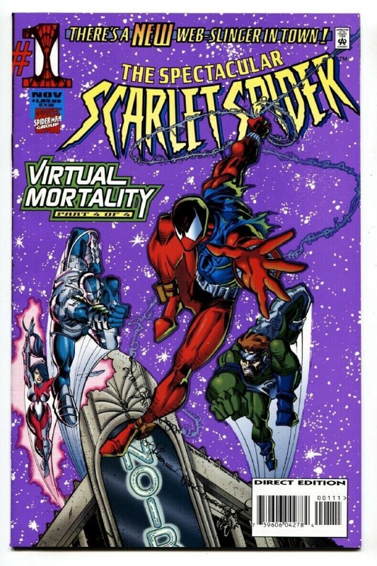 Spectacular Scarlet Spider #1 1995- comic book- Marvel Comics NM-