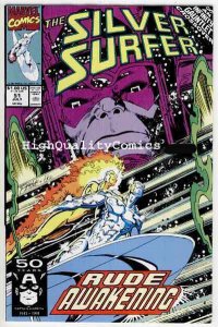 SILVER SURFER #51, NM+, Thanos, Ron Lim, Galactus, V 3, more in store