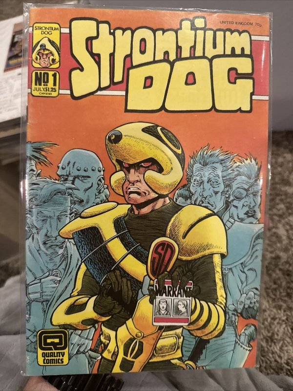 STRONTIUM DOG, VOL. 1, NO. 1, JULY 1987 Quality Comics