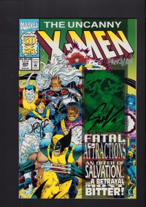 Uncanny X-Men #304 - SIGNED BY ROMITA JR, PANOSIAN, LOBDELL! (7.0) 1993