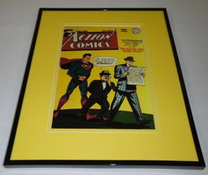 Action Comics #100 Framed 11x14 Repro Cover Display Superman