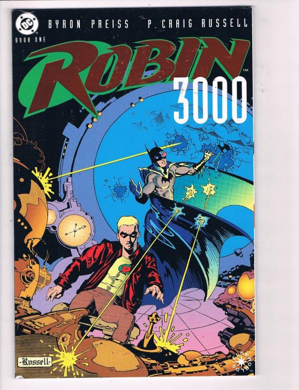 Robin 3000 Book # 1 DC Graphic Novel Comic Book Batman Joker Catwoman Harley S84