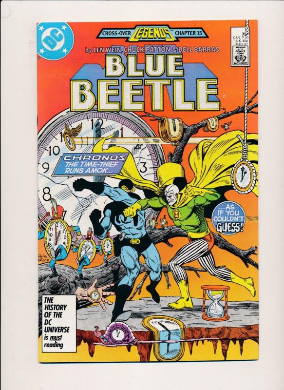 DC Comics BLUE BEETLE lot #4,5,9,10,12,20,21 ('86-87) ~ VF/N (PF198) 7 Comics