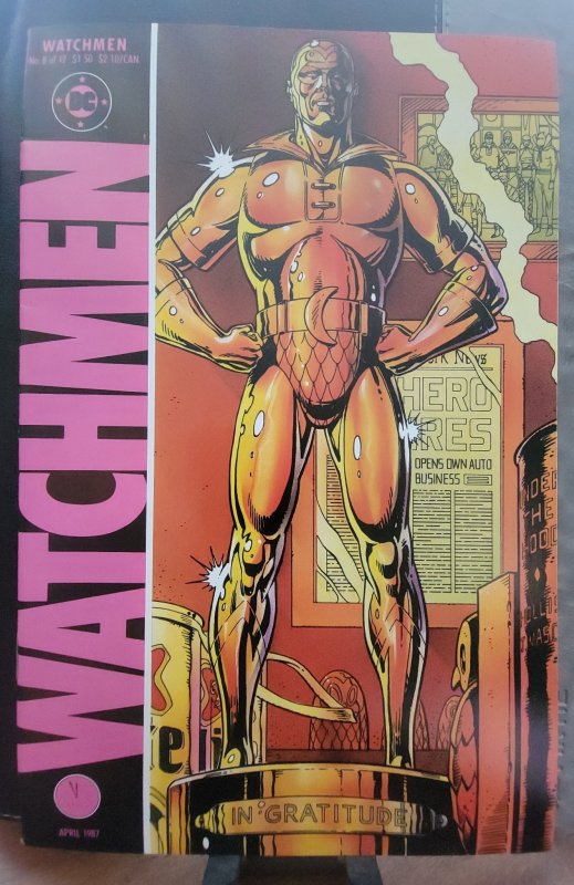 The Watchmen #1-12, Complete Series, NM, first printing (1986)