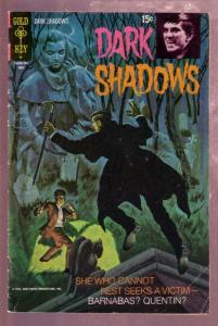 DARK SHADOWS #9 1971- HORROR VAMPIRES-JONATHAN FRID-TV VG