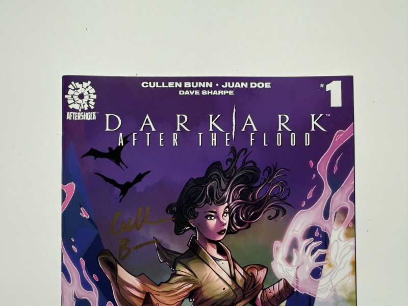 Dark Ark After The Flood #1 NM Signed Variant Cover Aftershock Comic Book 8 J402