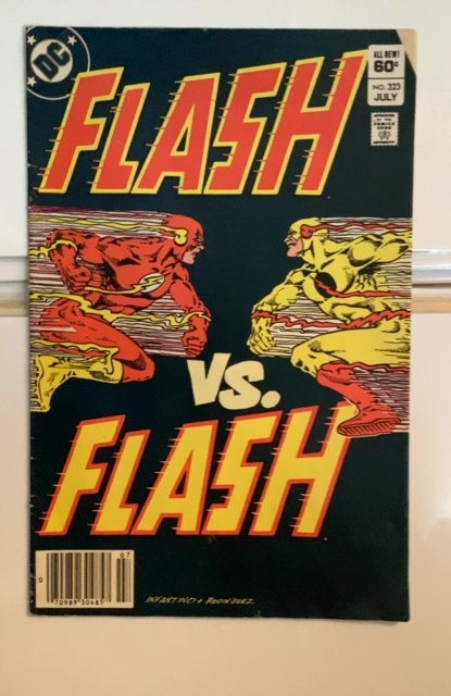 The Flash #323 Newsstand Edition (1983) The Flash 