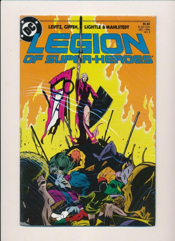 DC LOT OF 12- LEGION OF SUPER-HEROES #6-9,16('85),19,22('86)-5('84) (PF363) 