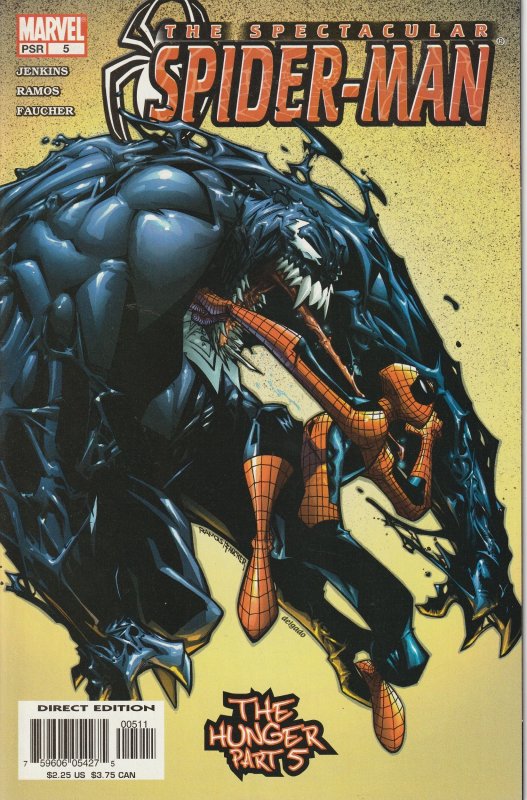 Spectacular Spiderman(vol. 2) # 1,2,3,,4,5   Venom !