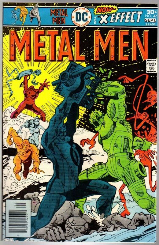 METAL MEN 47 VG-F Sept. 1976