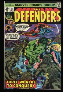 Defenders #27 VF/NM 9.0 1st Cameo of Starhawk!