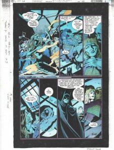 JLA Showcase 80-Page Giant #1 p.10 Color Guide Art - Superman by John Kalisz