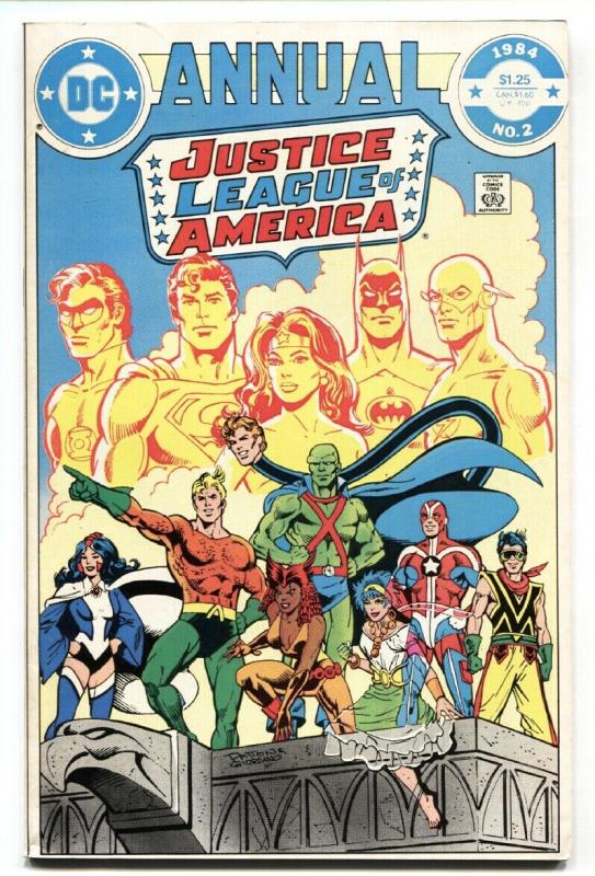 Justice League of America Annual #2-First VIBE and GYPSY 1984 DC VF+