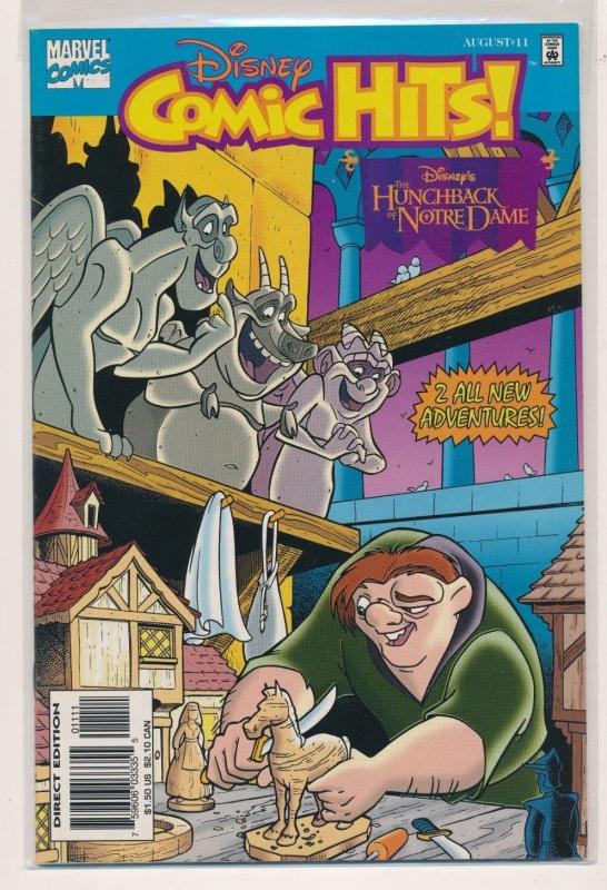 Marvel Disney Comic Hits Hunchback Notre Dame Cover #11 (1996) ~ VF+ (PF229)