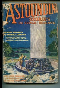 ASTOUNDING STORIES  05/1930-5TH ISSUE-VICTOR ROUSSEAU-MURRAY LEINSTER-HISTORIC-p