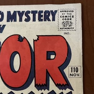 Journey Into Mystery #110 - Thor! Mr Hyde Cobra Loki Jane Foster Odin - 1964