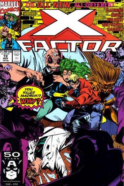 X-Factor (1986 series) #72, VF+ (Stock photo)