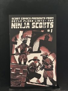 The Ninja Scouts Comic Tom Cvr TMNT Homeage Ltd to 3000