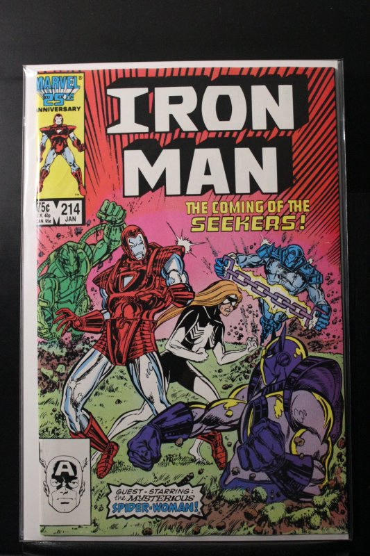 Iron Man #214 Direct Edition (1987)