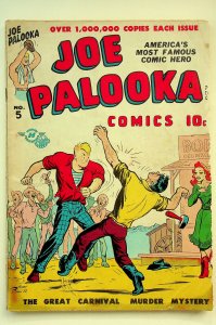 Joe Palooka Comics #5 (Jul-Aug 1946, Harvey) - Good-