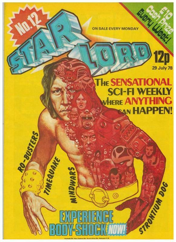 STAR LORD (BRITISH WEEKLY) 12 F-VF ( 7/29/78)