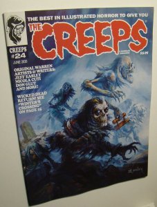 CREEPS 24 *NM/MT 9.8* EASLEY ART WARREN CREEPY EERIE VAMPIRELLA CONAN