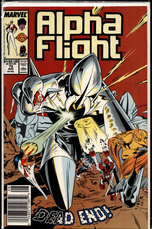 Alpha Flight #73 (1989) Alpha Flight