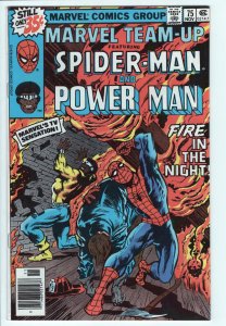 MARVEL TEAM-UP - #78 - 7.5 - WP - Spider-Man/Power Man - Byrne